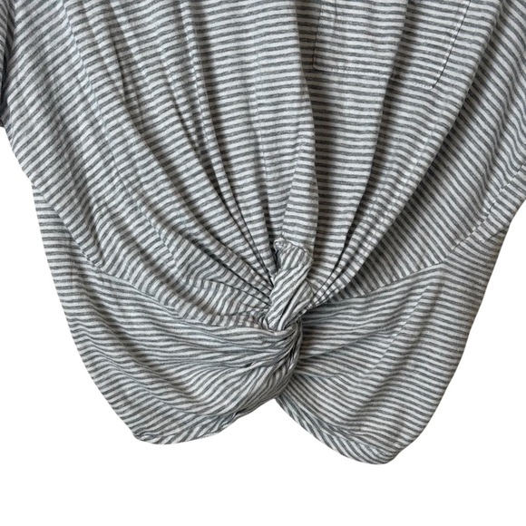T Alexander Wang Cropped Twist Tee M - Picture 2 of 5